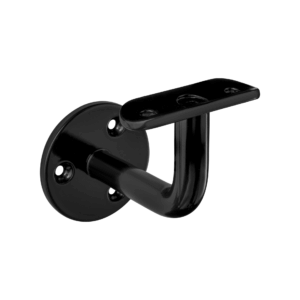 RVS leuninghouder voor LED kabels - RAL9005 - Premium leuninghouder model AX01
