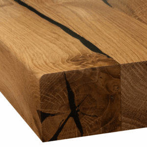 Traptrede massief rustiek eikenhout 40mm