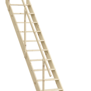 Ruimtebesparende molenaarstrap MGS65+ - 65cm breed - Hoogte 280 cm - Inclusief leuning