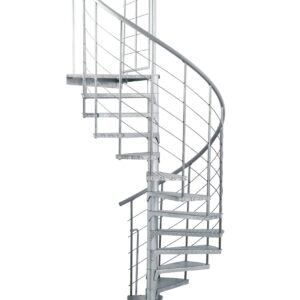 Buitentrap OUTDOOR ZINC - spiltrap voor buiten